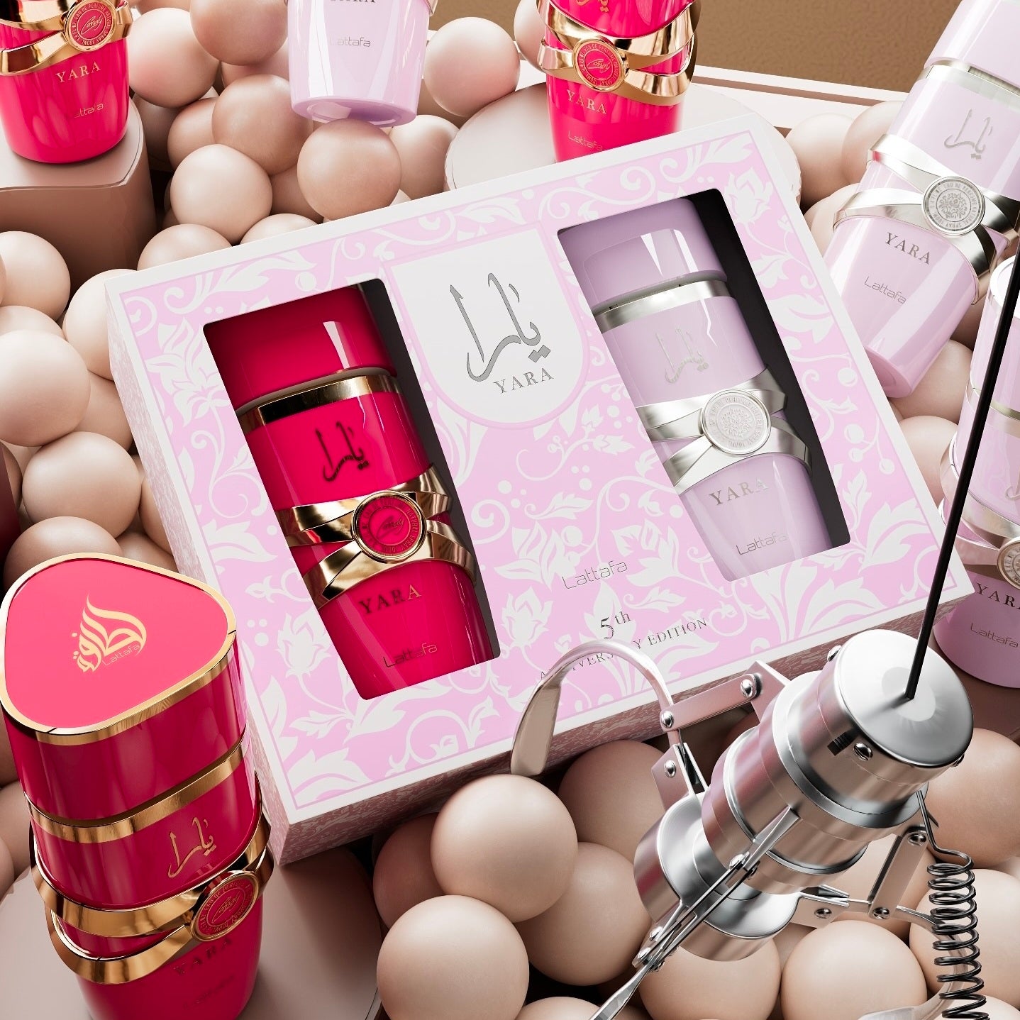 Lattafa (Original) My Yara Kollektion 4er Gesckenk Set