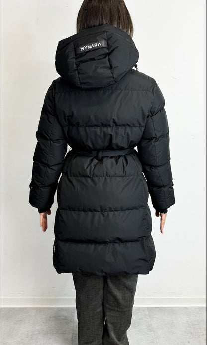 Mones Mynara - Daunen Steppmantel mit Gürtel